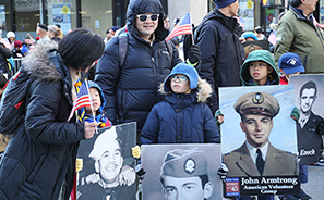 Veterans' Day : New York :  Photos : Richard Moore : Photographer